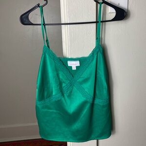 Colsie Emerald Green Lace Cami